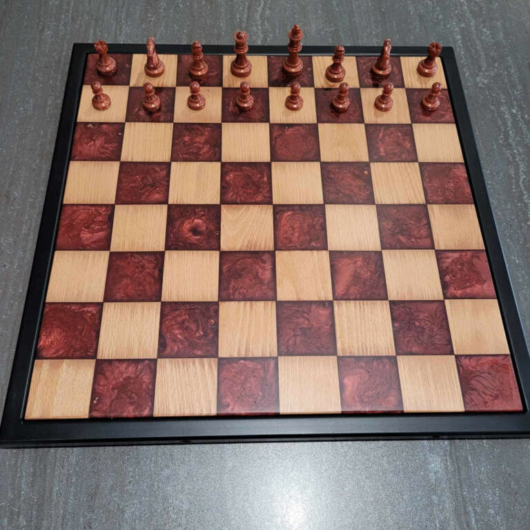 Echiquier marron