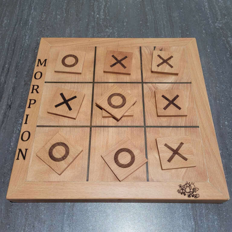 Plateau de jeu du morpion