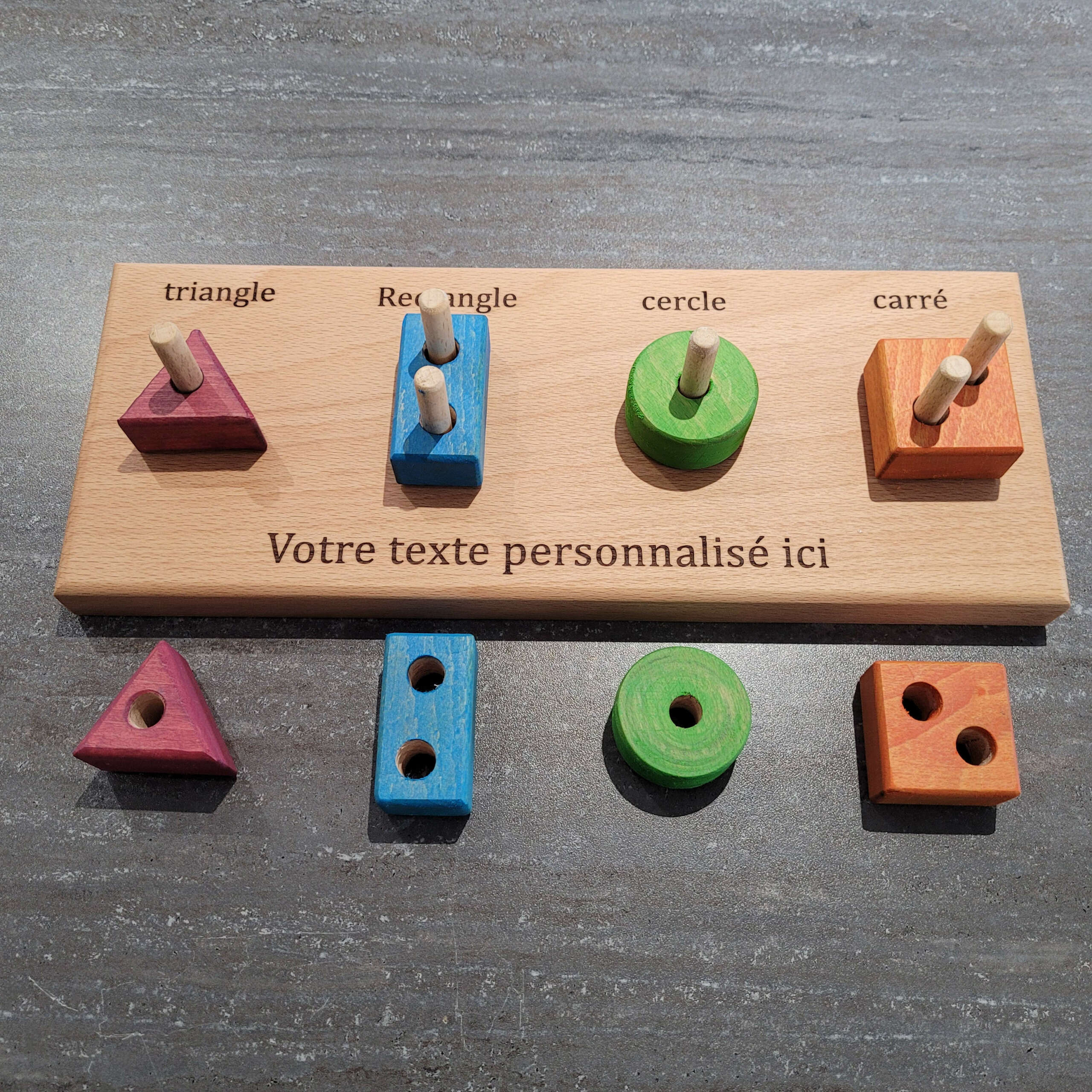 Jeu d'encastrement et manipulation Tt crea